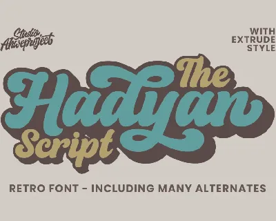 Hadyan Demo font