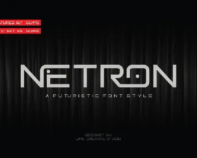 Netron font