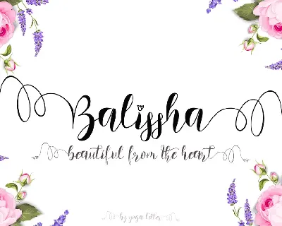 Balissha font