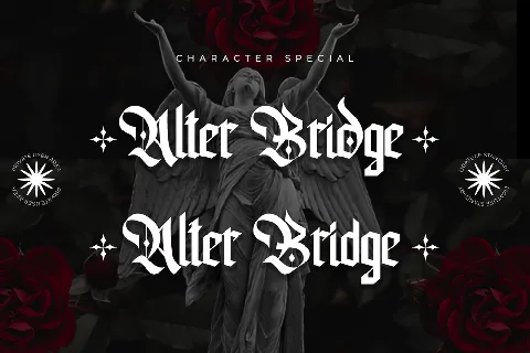 Alter Bridge font