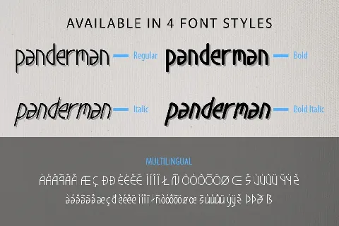 panderman font