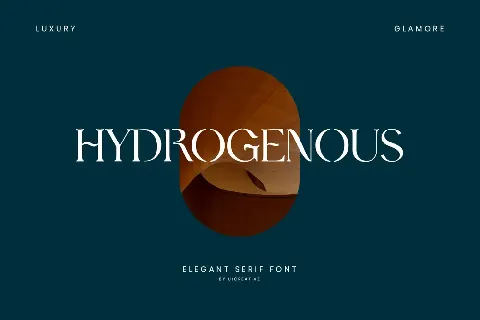 Hydrogenous font