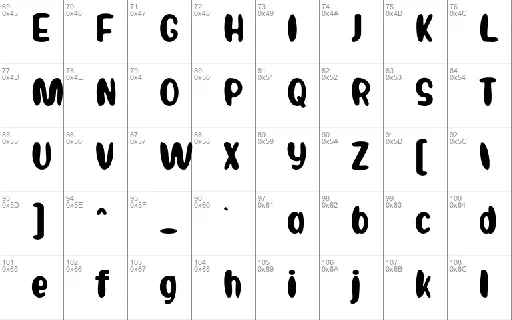 BINBU font