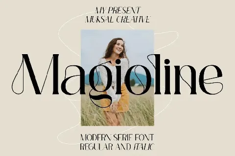 Magioline font