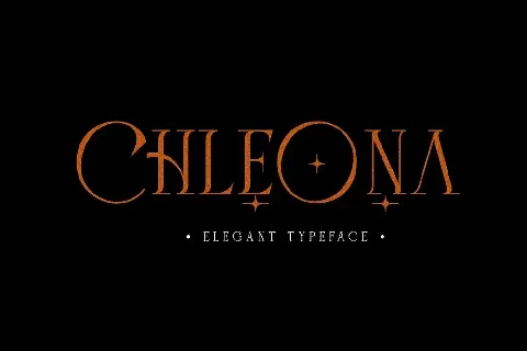 Chleona font