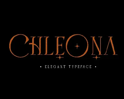 Chleona font