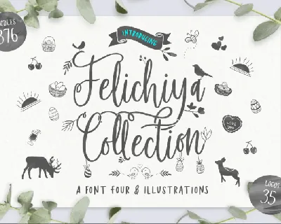 Felichiya Collection Script font