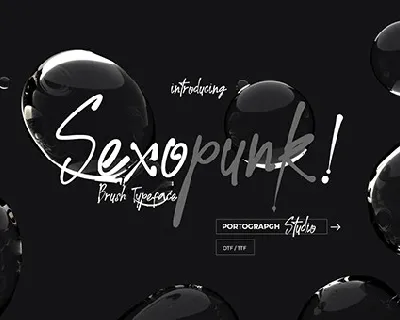 PTG Sexopunk font