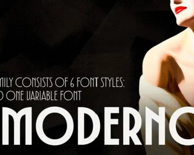 TT Modernoir Family font