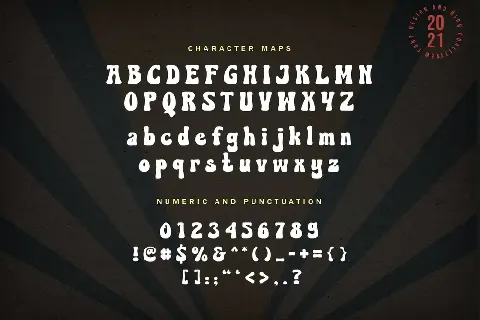 Corduroy font