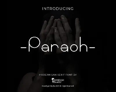 Paraoh font