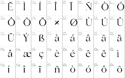 BernadineAleyshia font