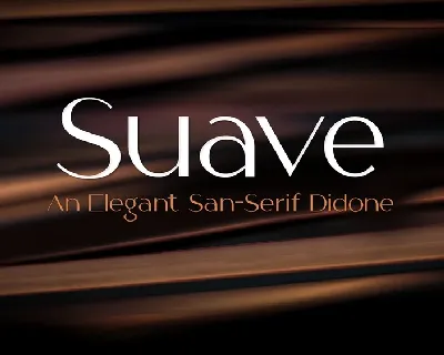 Suave font