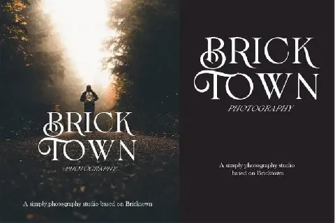 Bricktown Serif font