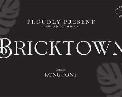 Bricktown Serif font