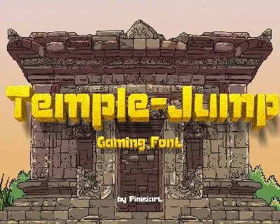 Temple Jump font