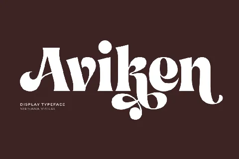 Aviken font