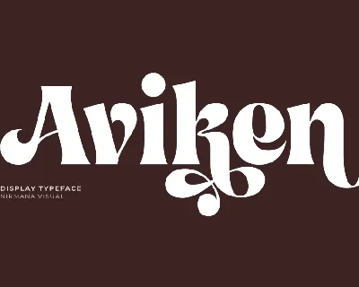 Aviken font