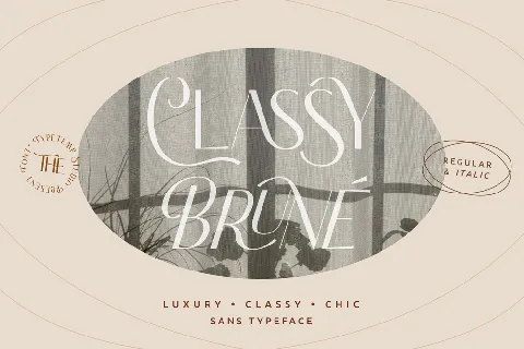 Classy Brune font