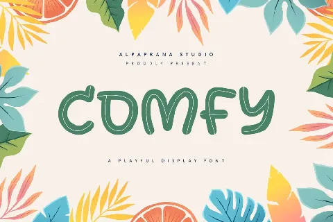 Comfy font