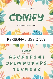 Comfy font