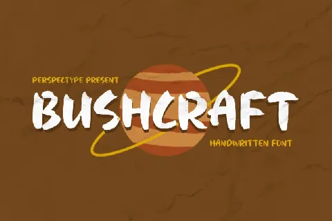 Bushcraft font