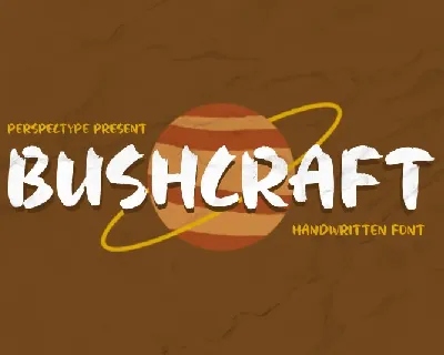 Bushcraft font