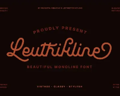 Leuthikline font