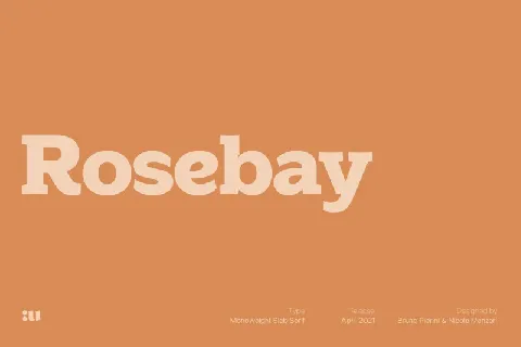 Rosebay Rounded font