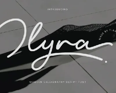 Ilyra font