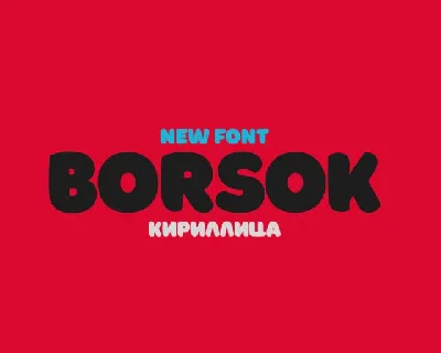 Borsok Typeface font