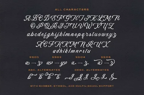 Linkgray font