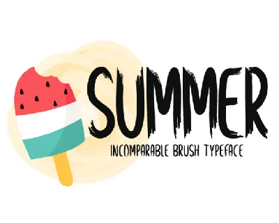 Summer - Free font