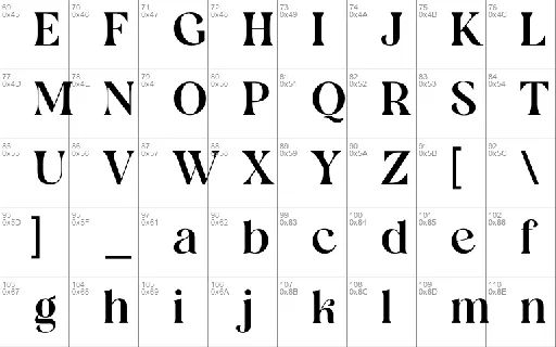 Borniarte font