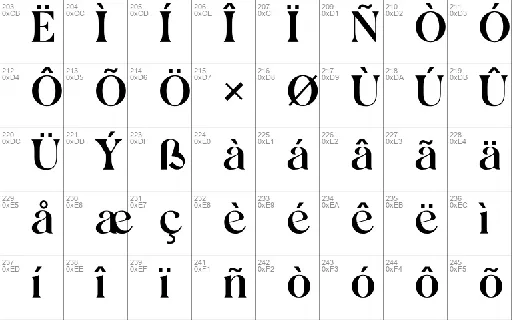 Borniarte font