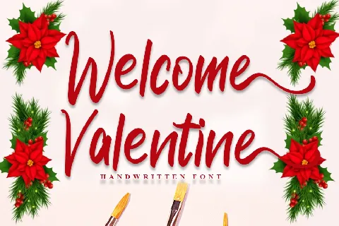 Welcome Valentine Typeface font