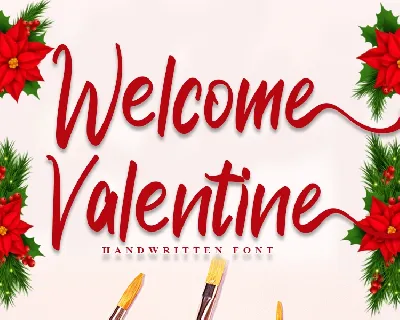 Welcome Valentine Typeface font
