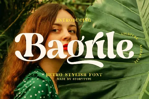 Bagrile font