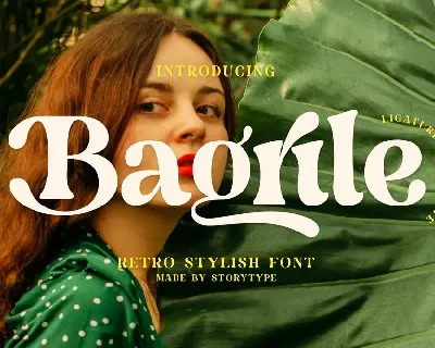 Bagrile font