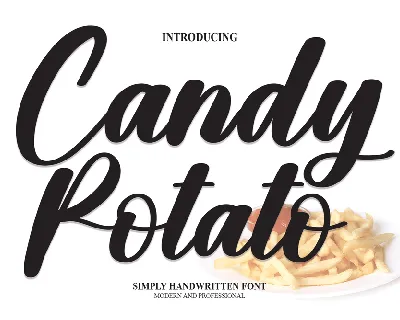 Candy Potato font