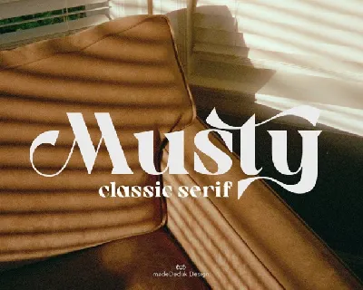 Musty font