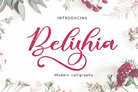 Belishia font