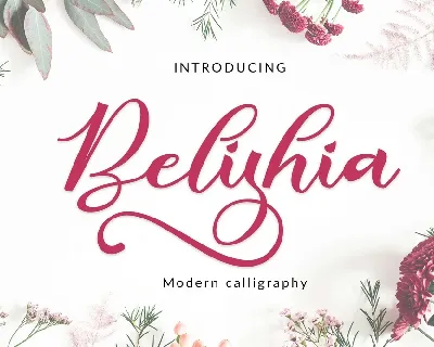 Belishia font