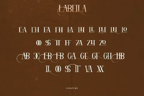 Labella Demo font