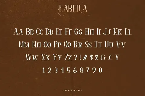 Labella Demo font