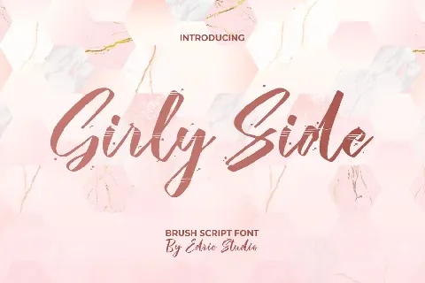 Girly Side Demo font