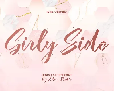 Girly Side Demo font