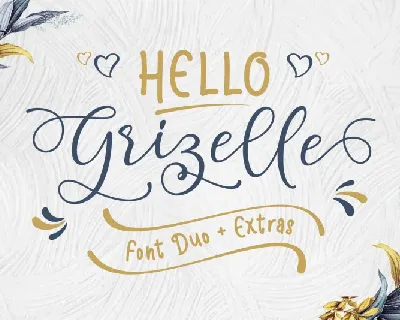 Hello Grizelle Duo font