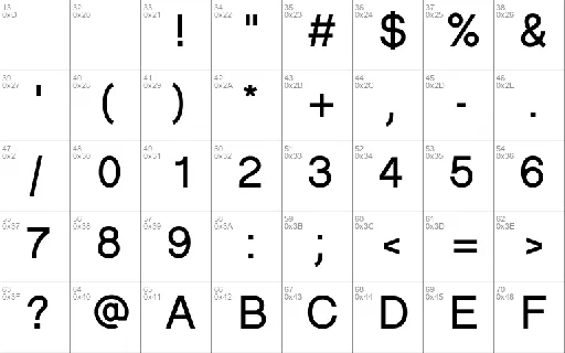 HK Zercon Typeface font
