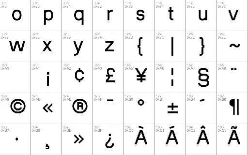 HK Zercon Typeface font